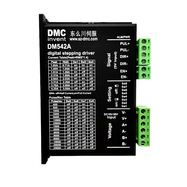 低壓兩相步進(jìn)驅(qū)動(dòng)器DM542A